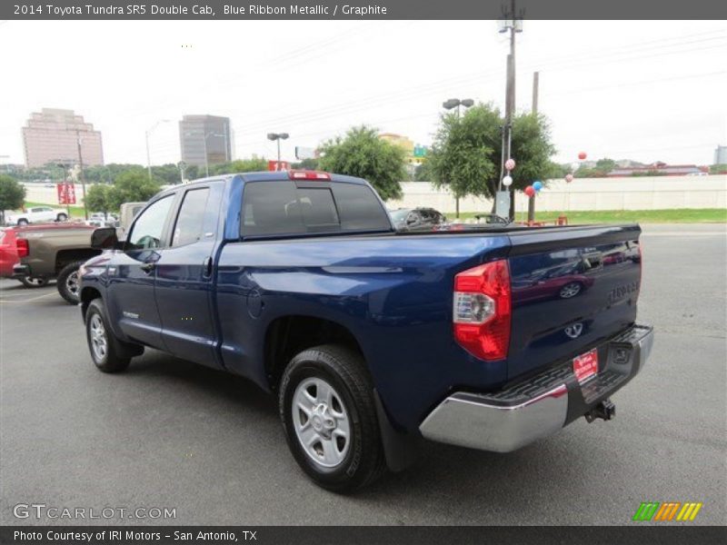 Blue Ribbon Metallic / Graphite 2014 Toyota Tundra SR5 Double Cab