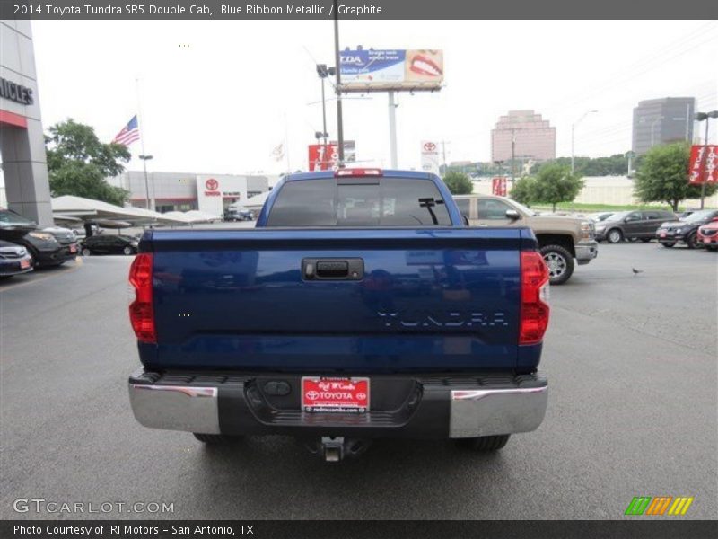 Blue Ribbon Metallic / Graphite 2014 Toyota Tundra SR5 Double Cab