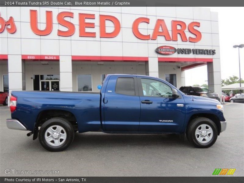 Blue Ribbon Metallic / Graphite 2014 Toyota Tundra SR5 Double Cab
