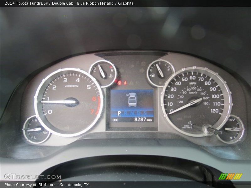 Blue Ribbon Metallic / Graphite 2014 Toyota Tundra SR5 Double Cab
