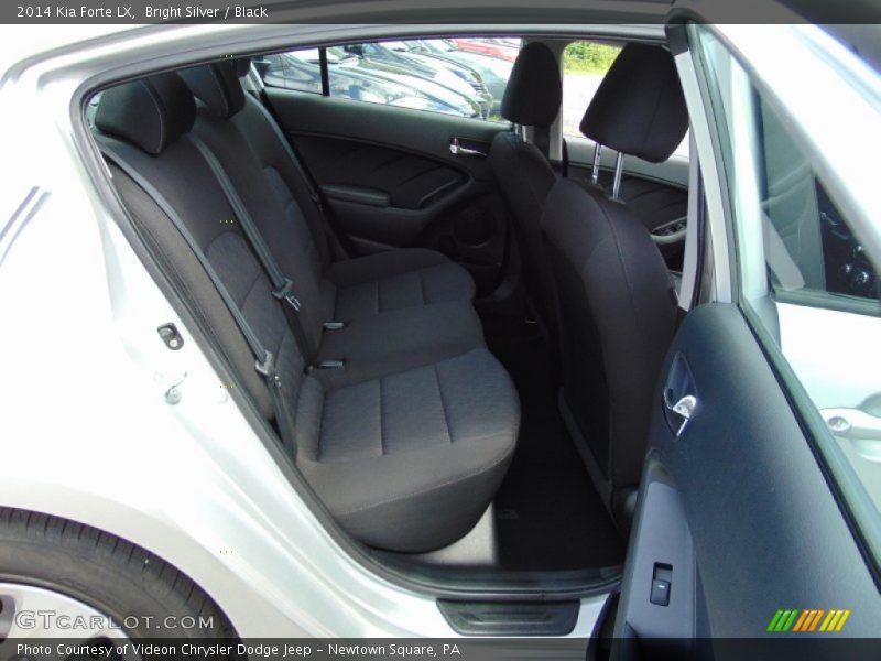 Bright Silver / Black 2014 Kia Forte LX