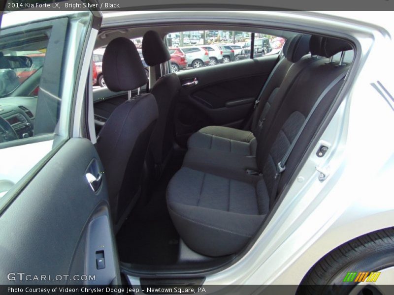 Bright Silver / Black 2014 Kia Forte LX