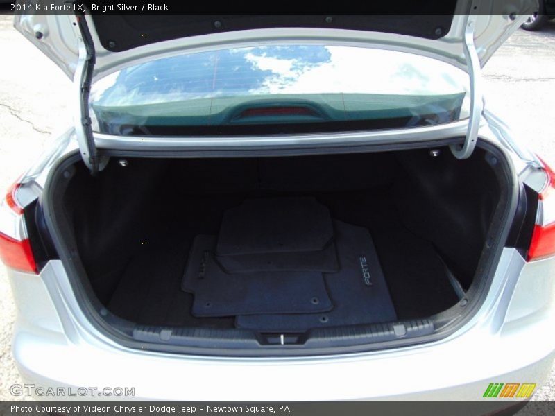 Bright Silver / Black 2014 Kia Forte LX