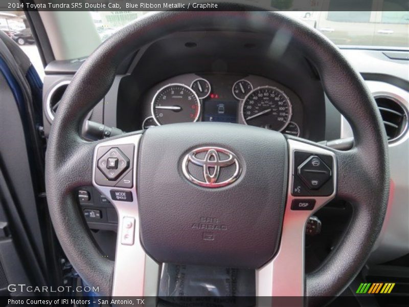 Blue Ribbon Metallic / Graphite 2014 Toyota Tundra SR5 Double Cab