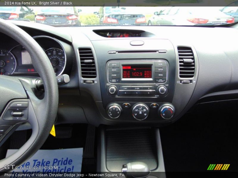 Bright Silver / Black 2014 Kia Forte LX