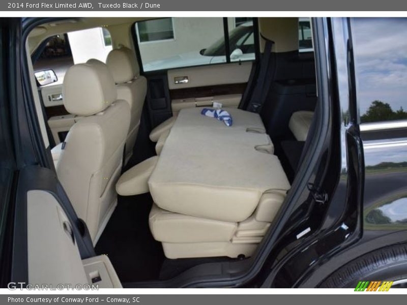 Tuxedo Black / Dune 2014 Ford Flex Limited AWD