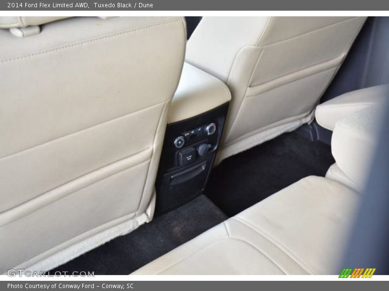 Tuxedo Black / Dune 2014 Ford Flex Limited AWD