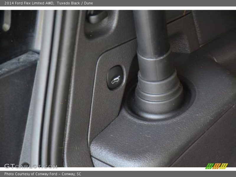 Tuxedo Black / Dune 2014 Ford Flex Limited AWD