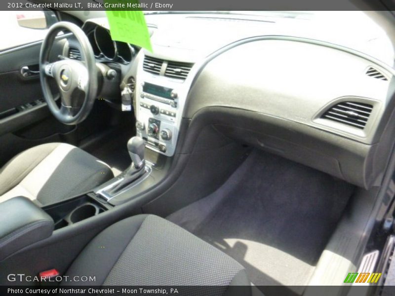 Black Granite Metallic / Ebony 2012 Chevrolet Malibu LT