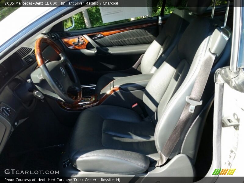 Brilliant Silver Metallic / Charcoal 2005 Mercedes-Benz CL 600