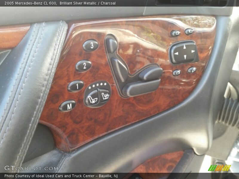 Brilliant Silver Metallic / Charcoal 2005 Mercedes-Benz CL 600