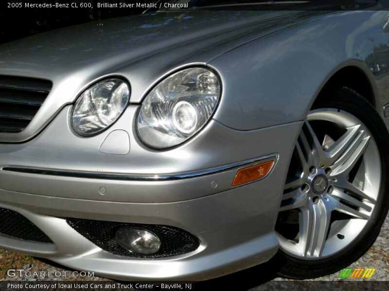 Brilliant Silver Metallic / Charcoal 2005 Mercedes-Benz CL 600