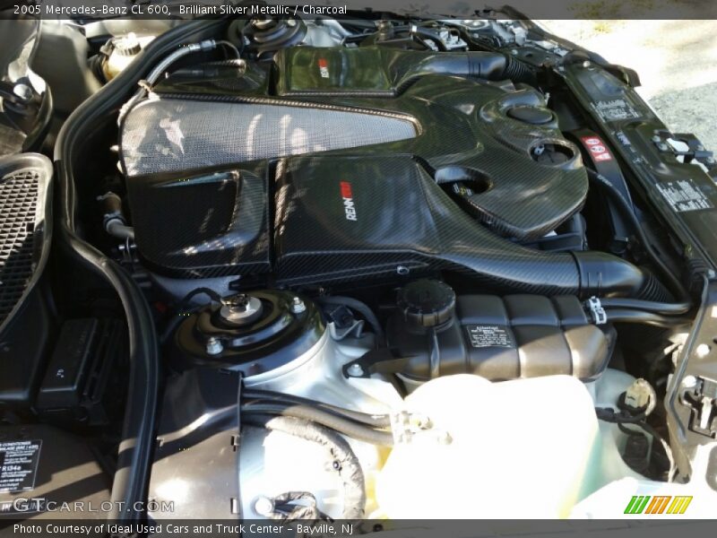  2005 CL 600 Engine - 5.5L Turbocharged SOHC 36V V12