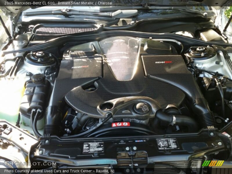  2005 CL 600 Engine - 5.5L Turbocharged SOHC 36V V12
