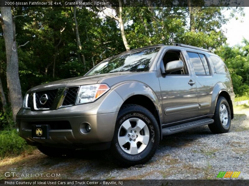 Granite Metallic / Desert 2006 Nissan Pathfinder SE 4x4