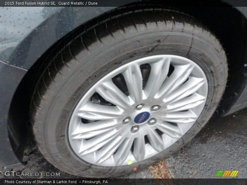 Guard Metallic / Dune 2015 Ford Fusion Hybrid SE