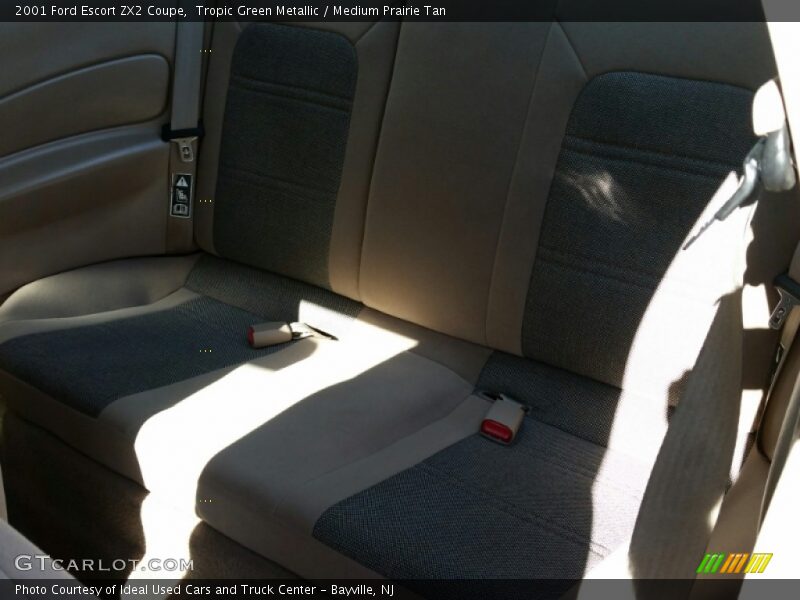 Tropic Green Metallic / Medium Prairie Tan 2001 Ford Escort ZX2 Coupe