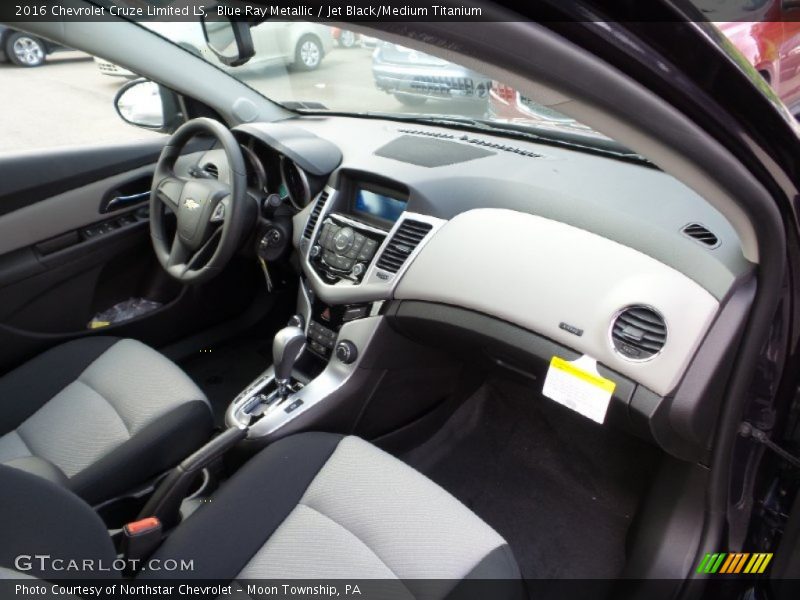 Blue Ray Metallic / Jet Black/Medium Titanium 2016 Chevrolet Cruze Limited LS