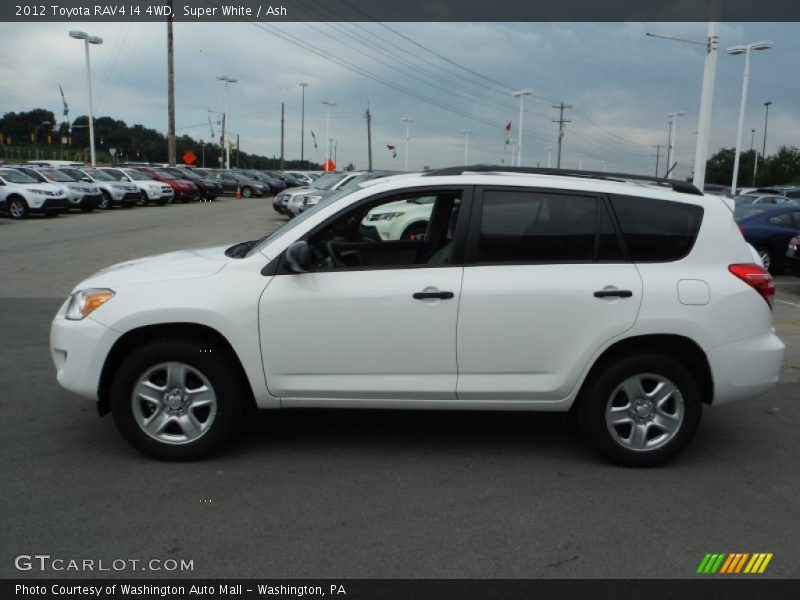 Super White / Ash 2012 Toyota RAV4 I4 4WD