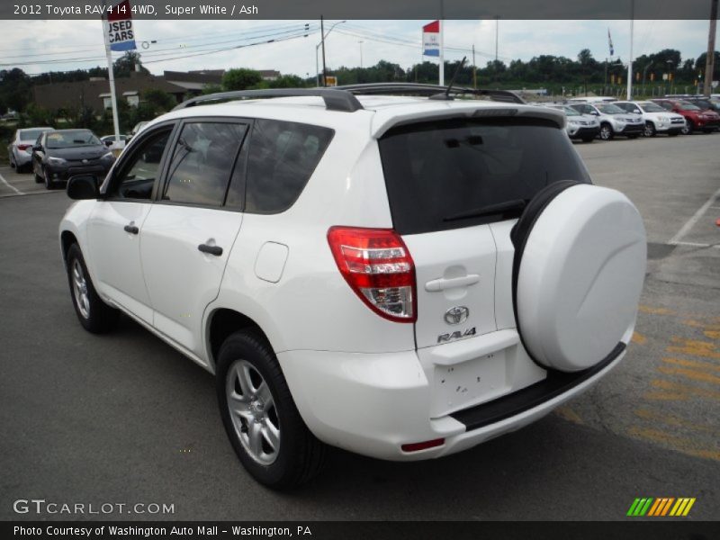 Super White / Ash 2012 Toyota RAV4 I4 4WD
