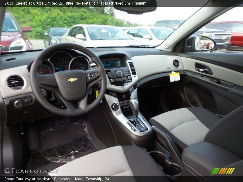 Blue Ray Metallic / Jet Black/Medium Titanium 2016 Chevrolet Cruze Limited LS