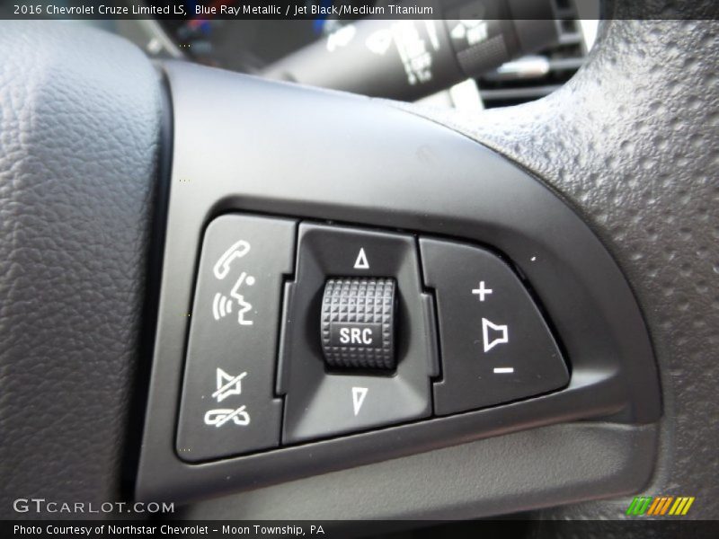 Blue Ray Metallic / Jet Black/Medium Titanium 2016 Chevrolet Cruze Limited LS