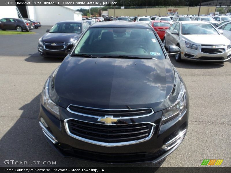 Black Granite Metallic / Jet Black 2016 Chevrolet Cruze Limited LT