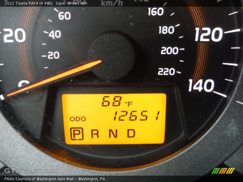 Super White / Ash 2012 Toyota RAV4 I4 4WD