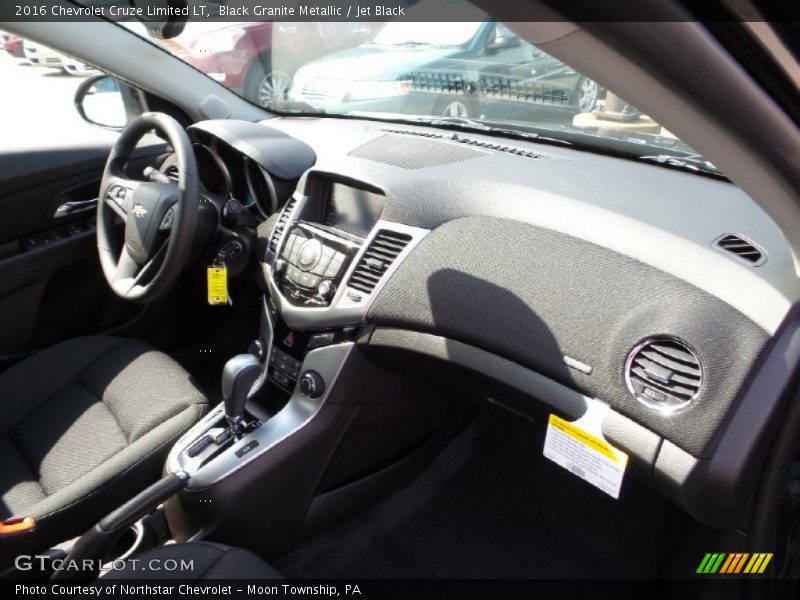 Black Granite Metallic / Jet Black 2016 Chevrolet Cruze Limited LT