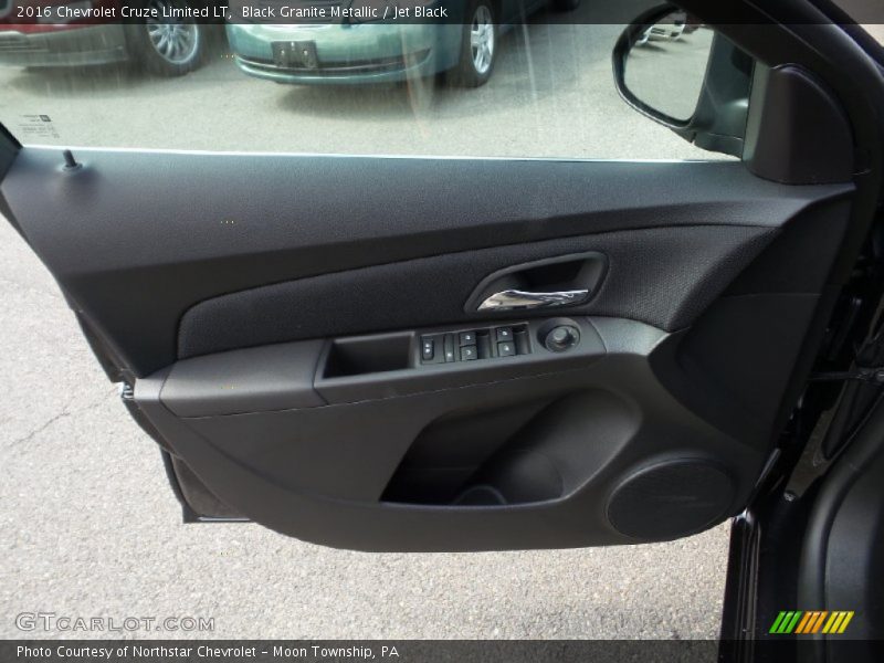 Black Granite Metallic / Jet Black 2016 Chevrolet Cruze Limited LT