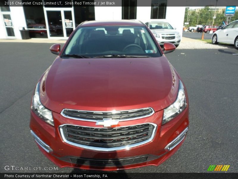 Siren Red Tintcoat / Jet Black 2016 Chevrolet Cruze Limited LT