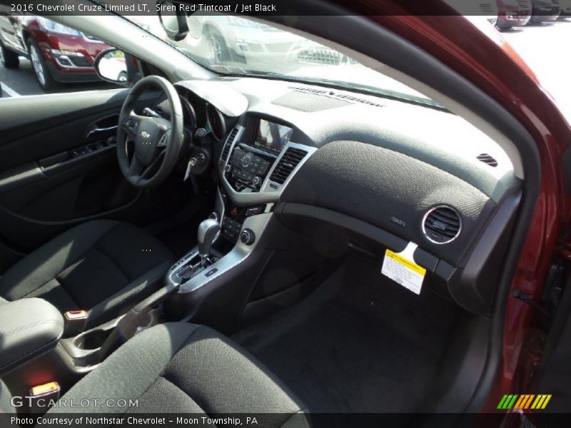 Siren Red Tintcoat / Jet Black 2016 Chevrolet Cruze Limited LT