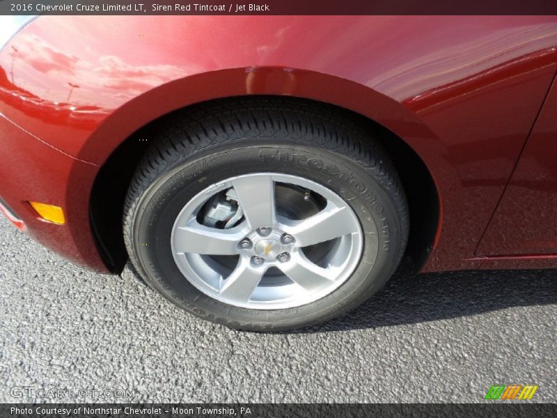 Siren Red Tintcoat / Jet Black 2016 Chevrolet Cruze Limited LT