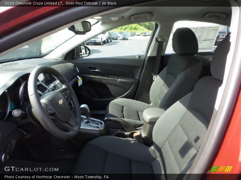 Siren Red Tintcoat / Jet Black 2016 Chevrolet Cruze Limited LT
