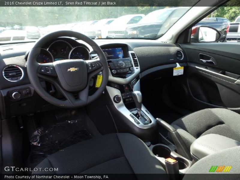 Siren Red Tintcoat / Jet Black 2016 Chevrolet Cruze Limited LT