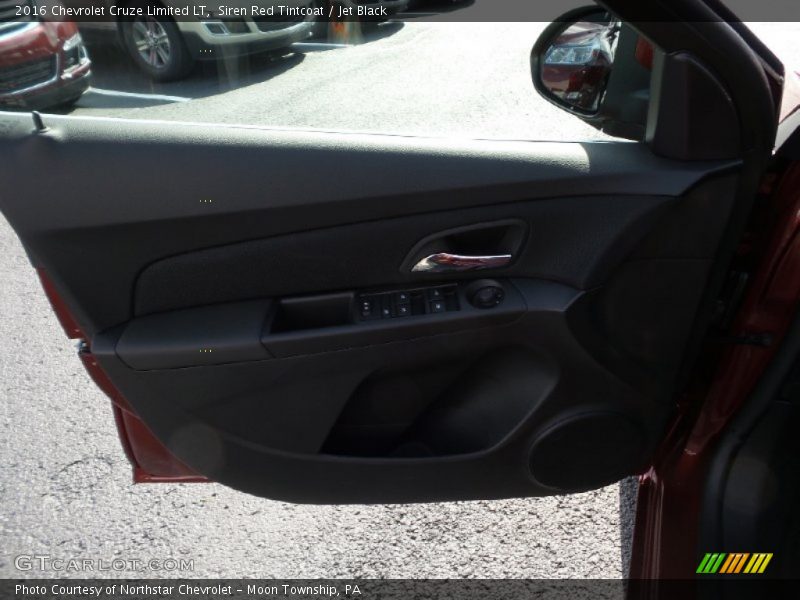 Siren Red Tintcoat / Jet Black 2016 Chevrolet Cruze Limited LT