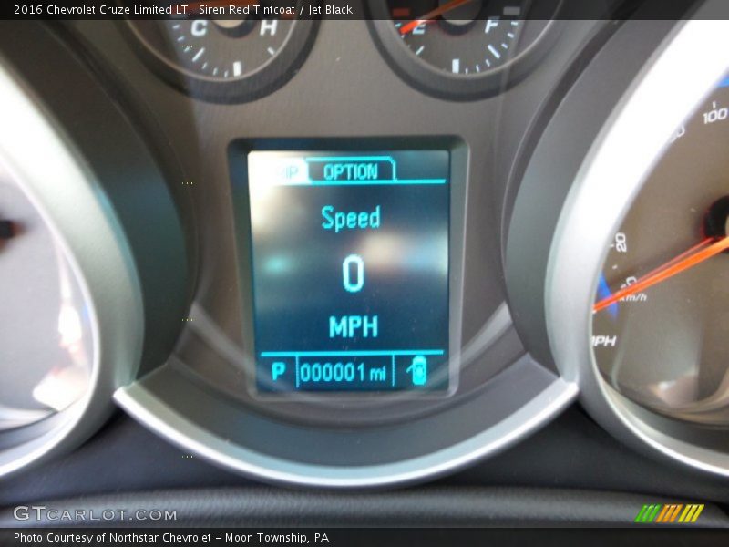 Siren Red Tintcoat / Jet Black 2016 Chevrolet Cruze Limited LT