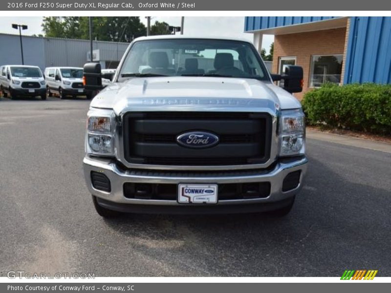 Oxford White / Steel 2016 Ford F250 Super Duty XL Regular Cab