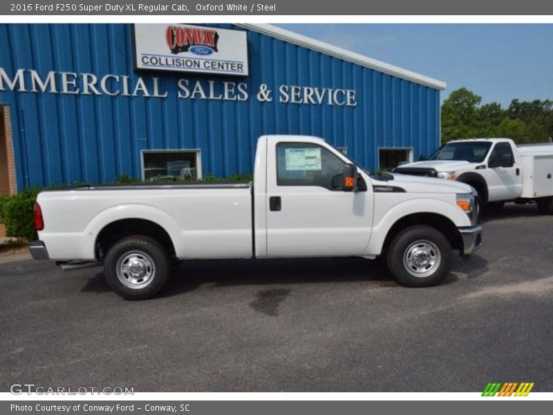 Oxford White / Steel 2016 Ford F250 Super Duty XL Regular Cab