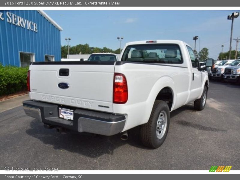 Oxford White / Steel 2016 Ford F250 Super Duty XL Regular Cab