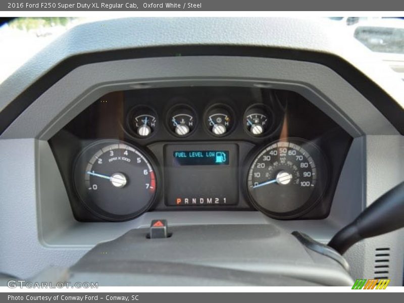 Oxford White / Steel 2016 Ford F250 Super Duty XL Regular Cab