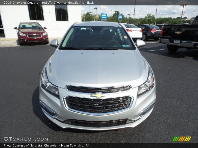 Silver Ice Metallic / Jet Black 2016 Chevrolet Cruze Limited LT