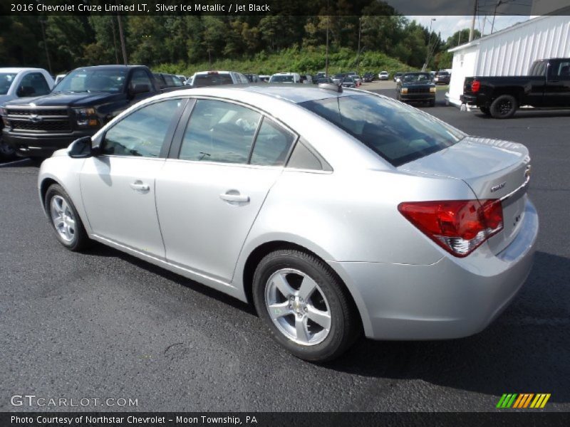 Silver Ice Metallic / Jet Black 2016 Chevrolet Cruze Limited LT