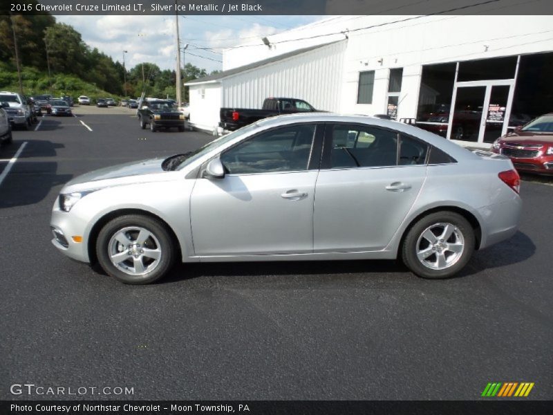 Silver Ice Metallic / Jet Black 2016 Chevrolet Cruze Limited LT