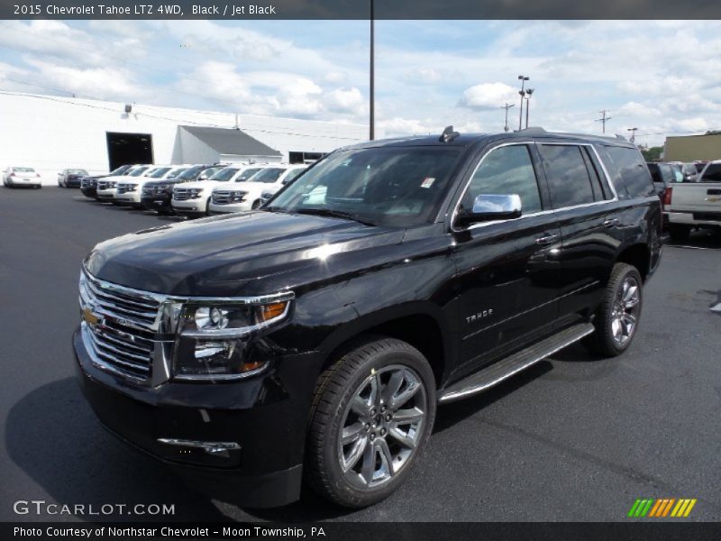 Black / Jet Black 2015 Chevrolet Tahoe LTZ 4WD