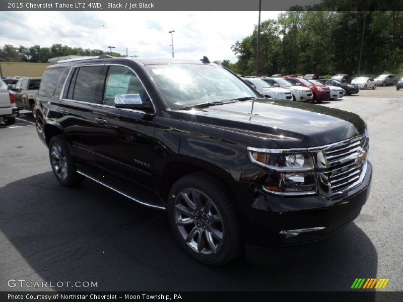 Black / Jet Black 2015 Chevrolet Tahoe LTZ 4WD