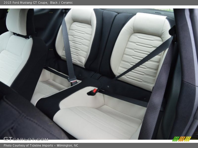 Rear Seat of 2015 Mustang GT Coupe