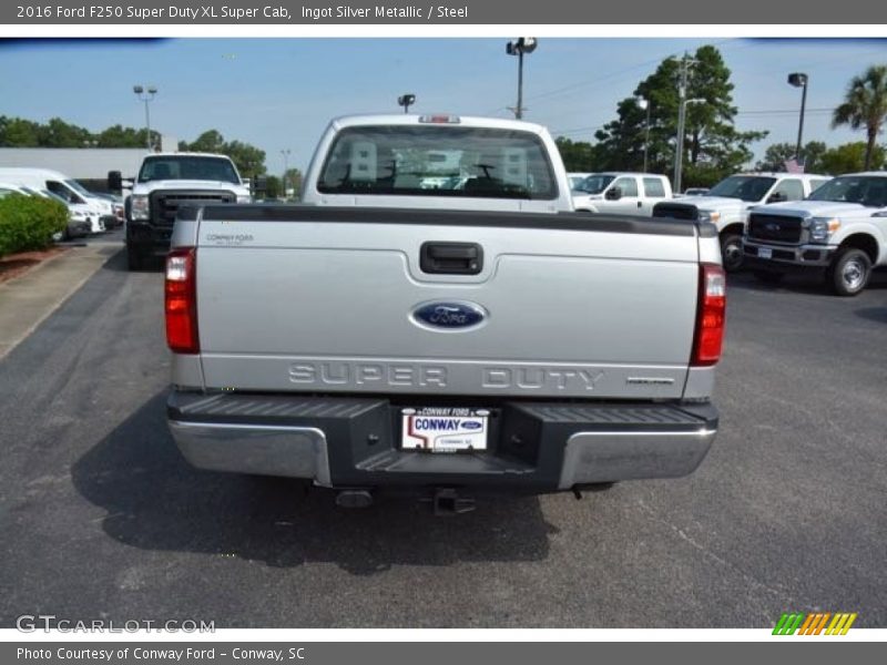 Ingot Silver Metallic / Steel 2016 Ford F250 Super Duty XL Super Cab