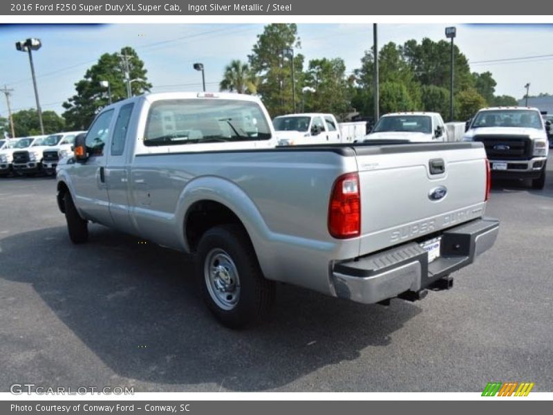 Ingot Silver Metallic / Steel 2016 Ford F250 Super Duty XL Super Cab