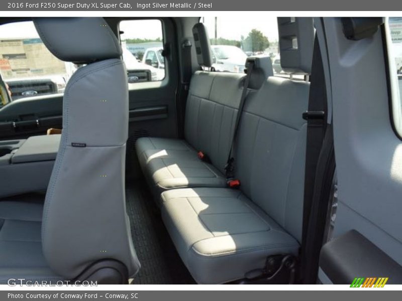 Ingot Silver Metallic / Steel 2016 Ford F250 Super Duty XL Super Cab